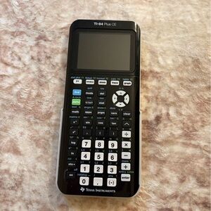 Texas Instruments Black Graphing Calculator